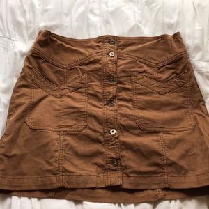 Free People Corduroy Skirt